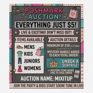 7  SHOW men's women's kids mystery added free